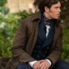 Bridgerton S03 Colin Bridgerton Luke Newton Brown Coat