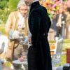 Bridgerton S03 Colin Luke Newton Black Velvet Coat
