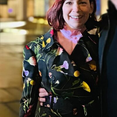Carrie Preston Elsbeth Black Coat