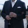 Cash Out 2024 Mason Goddard John Travolta Black Suit