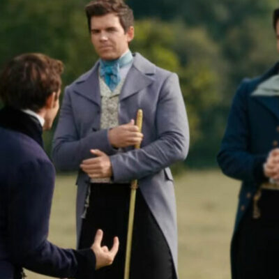 Colin Bridgerton S03 Blue Coat