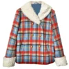 Doctor Who Millie Ruby Sunday Plaid Coat