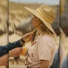 Emily Blunt The Fall Guy Pink Jumpsuit