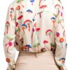 Gail Simmons Print Mashroom Shirt