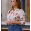 Gail Simmons Print Shirt