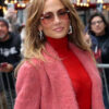Good Morning America 2024 Jennifer Lopez Pink Fur Coat