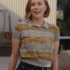 Hacks 2024 Hannah Einbinder Ava Daniels Retro Striped Shirt