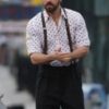 IF 2024 Ryan Reynolds Black and White Polka Dot Shirt