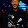 John Legend Black Floral Blazer
