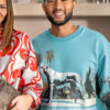 John Kismet Light Blue Sweatshirt