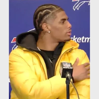 Keon Coleman Puffer Jacket