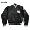 Lana Del Rey NY Yankees Full-Snap Satin Jacket