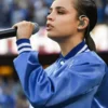 Los Angeles Dodgers Bomber Sofia Satin Jacket