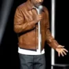 Mike Epps Ready to Sell Out 2024 Brown Leather Jacket