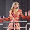 Paris Eras Tour Taylor Swift Orange Blazer