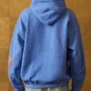 Peace And Love Blue Pullover Hoodie