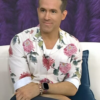 Ryan Reynolds Floral Shirt