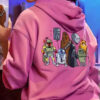 Star Wars Artist Series Pink Zip-Up Pullover Hoodie