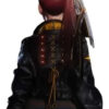 Stellar Blade 2024 Video Game Eve Cropped Black Leather Jacket