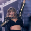 Taylor Swift Paris Eras Tour Metallic Tail Coat