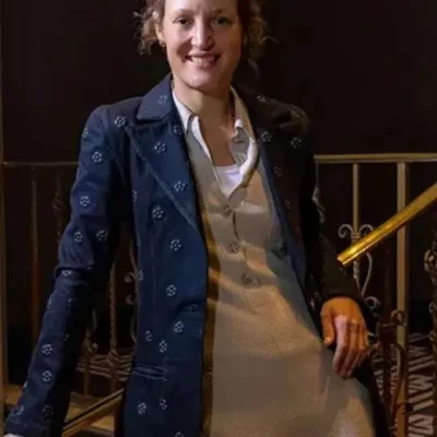The Dead Donâ€™t Hurt 2024 Blue Blazer