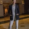 The Dead Donâ€™t Hurt 2024 Vicky Krieps Vivienne Le Coudy Floral Blazer
