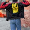 The Fall Guy Black Stunt Team Satin Jacket