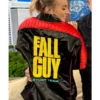 The Fall Guy Stunt Team Satin Black Jacket