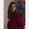 The Idea of You Red Blazer
