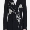 The Voice John Legend Black Floral Blazer