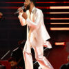 The Voice S25 Final Part 2 John Legend White Silk Suit