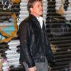 Wolfs 2024 Brad Pitt Leather Jacket
