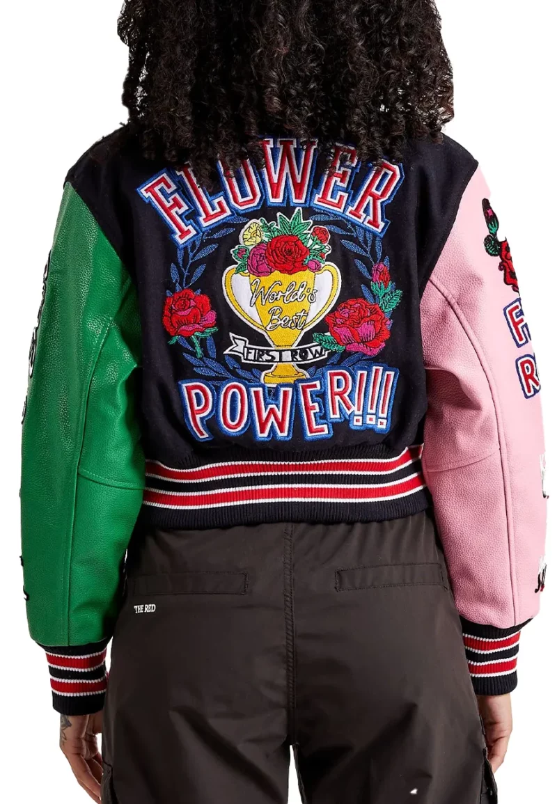 Flower Varsity Jacket