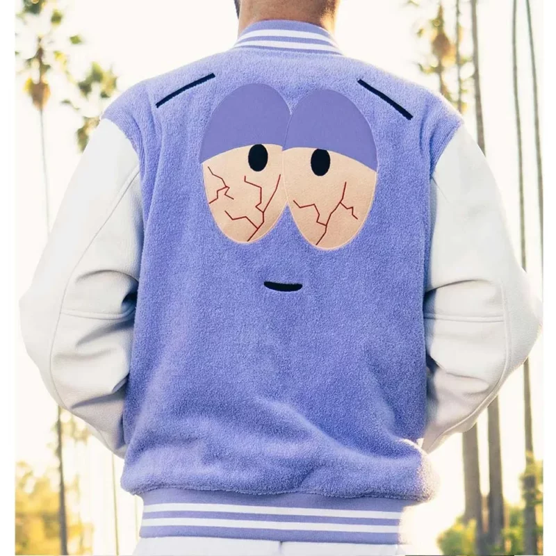 Towelie Purple Varsity Jacket