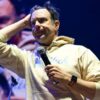 Big Slick 2024 Jason Sudeikis Off White Fleece Hoodie