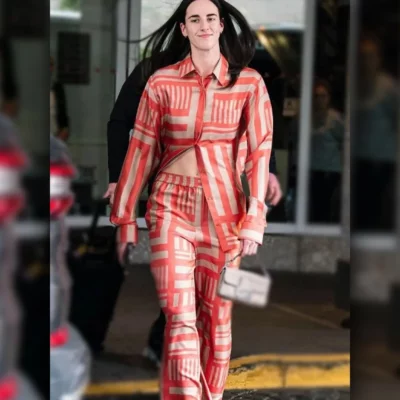 Caitlin Clark Pink Jumpsuit