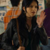 Danger in the Dorm Kathleen Roberts Clara Alexandrova Black Leather Jacket