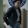 Danger in the Dorm Kathleen Roberts Clara Alexandrova Black Leather Jackett