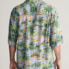 Dois Ã s 10 ClÃ¡udio Ramos Hawaiian Beach Print Shirtt