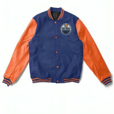 Edmonton Oilers Varsity Jacket