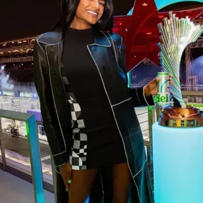 F1 Grand Prix Simone Ashley Coat