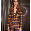 Gala Performance 2024 Cara Delevingne Plaid Suit