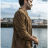 Gangs Of Galicia 2024 Daniel Tamar Novas Brown Suede Jacket