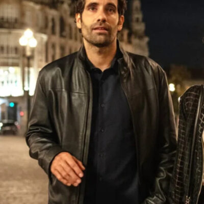 Gangs Of Galicia Daniel Black Leather Jacket