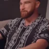 Good Morning America Travis Kelce Print Black Shirt