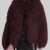 Jennifer Lopez Women Maroon Jacket