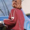 Kate Mara Red Varsity Bomber Red Jacket