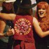 Lainey Wilson Ascend Amphitheater Red Denim Vest