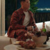 Loot Season 2 Nicholas Joel Kim Booster Red Shirt Jacket
