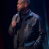 Marlon Wayans Good Grief Black Leather Black Jacket